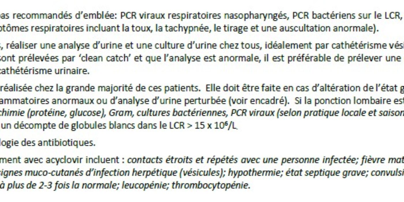 Algorithme nourrisson fébrile 22-28 jours de vie 202502 annotations