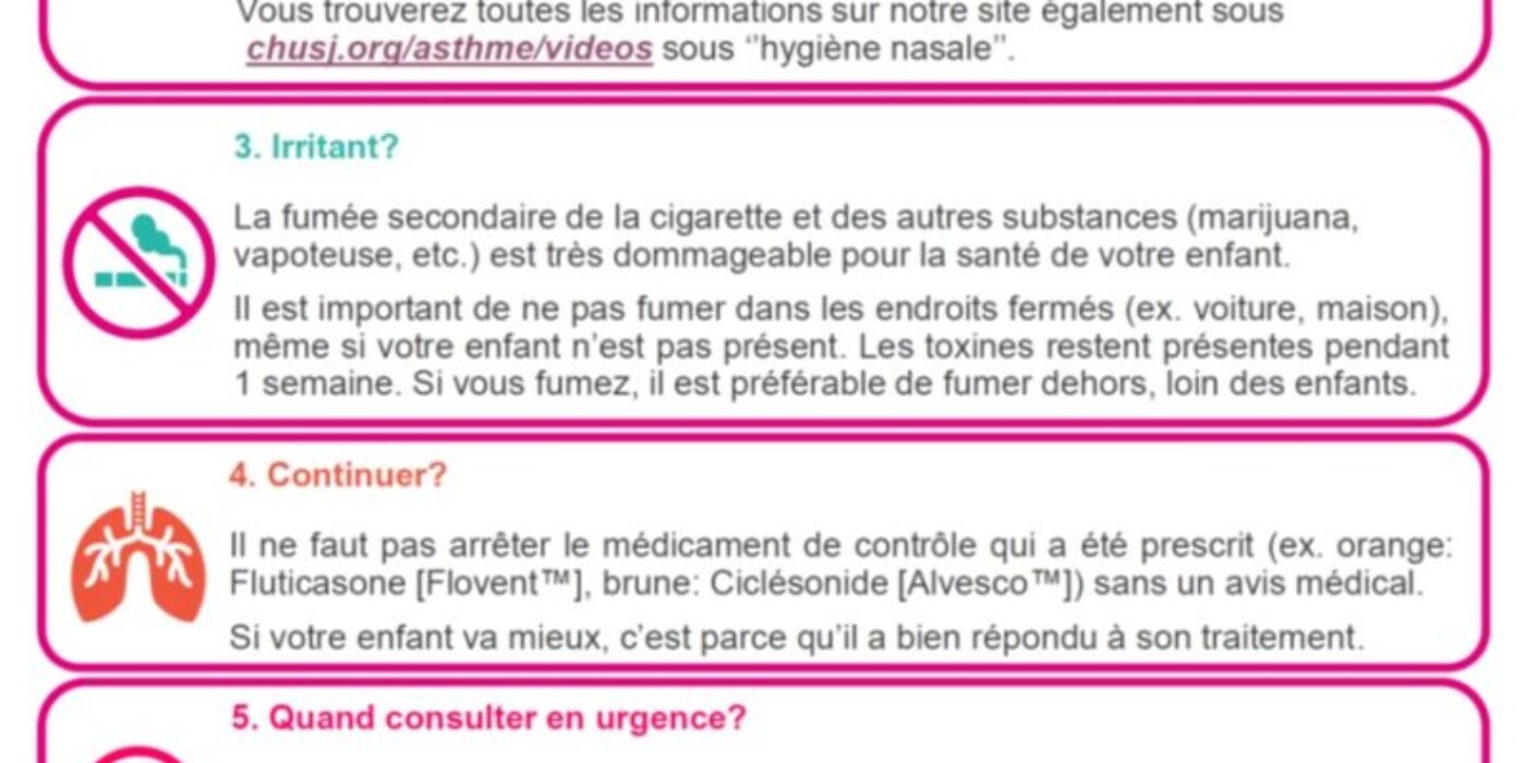 Asthme chez votre enfant COVID p2