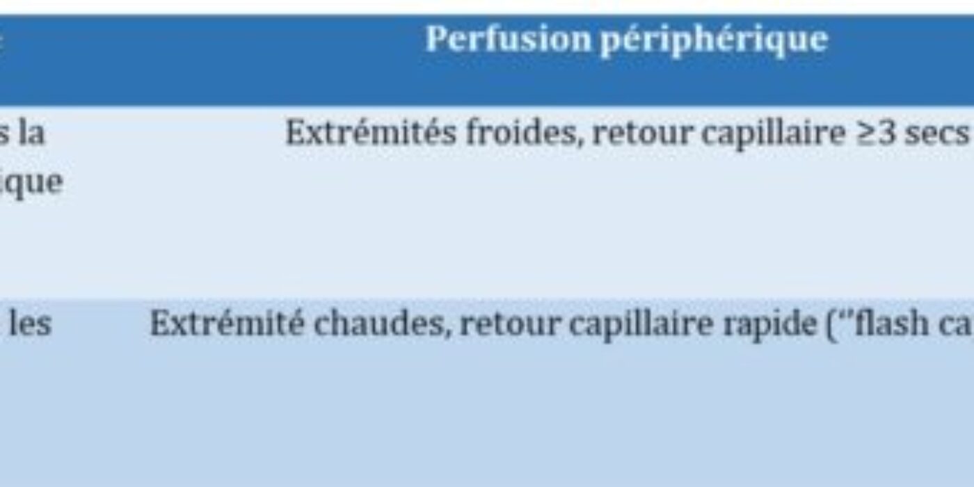Choc chaud vs froid