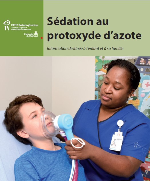 Nitronox- protoxyde d'azote - Urgence CHU Sainte-Justine