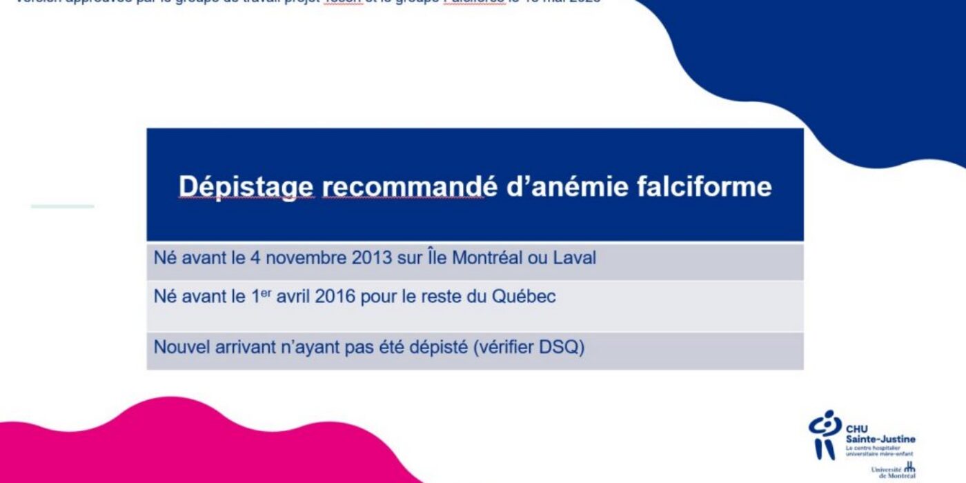 Dépistage AF 2026