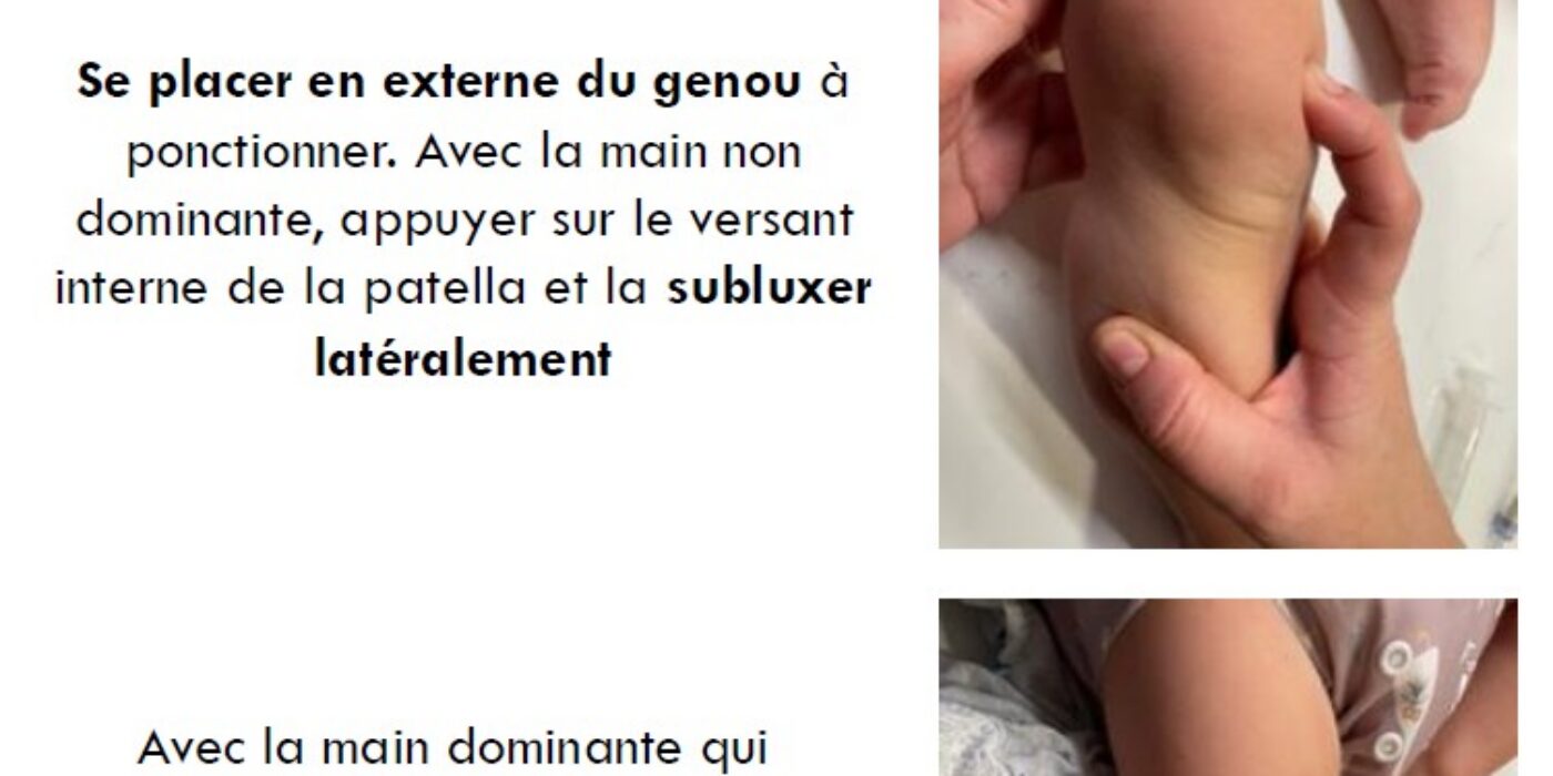 EDU 9ponction technique