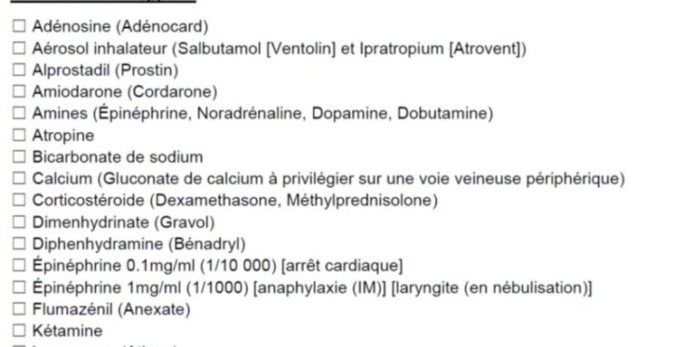 Liste de vérification transfert 2019 p2