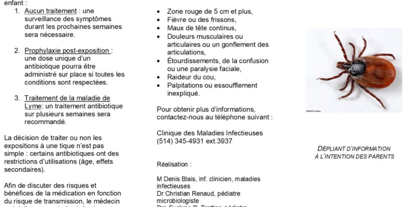 Maladie Lyme info Parents 1