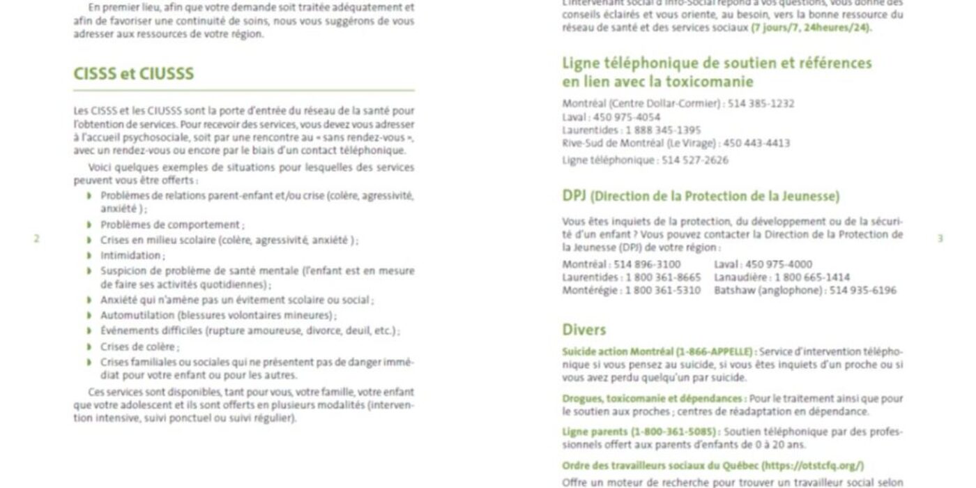 Problèmes de comportements2